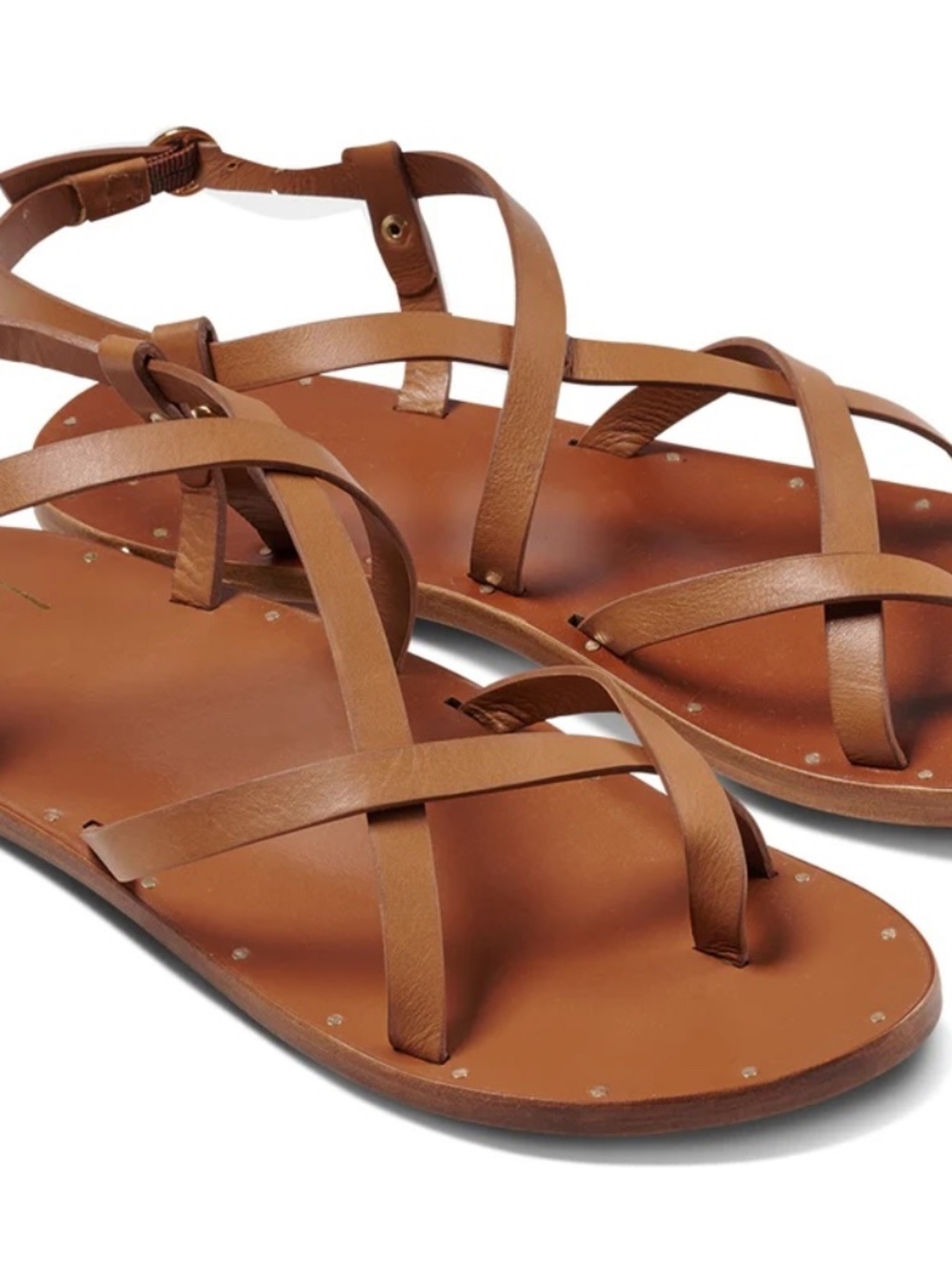 Beek Linnet Tan Sandal NIB